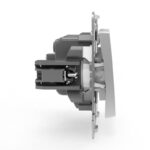 Выключатель 2-кл. СП Pixel 10А IP20 с индикатором механизм алюм. TOKOV ELECTRIC TKE-PX-V2I-C03 — изображение 3