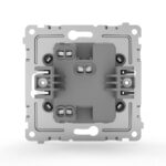 Переключатель проходной 1-кл. СП Pixel 10А IP20 механизм алюм. TOKOV ELECTRIC TKE-PX-P1-C03 — изображение 2
