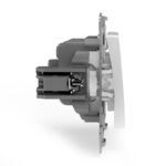 Переключатель проходной 2-кл. СП Pixel 10А IP20 механизм алюм. TOKOV ELECTRIC TKE-PX-P2-C03 — изображение 3