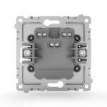 Переключатель проходной 2-кл. СП Pixel 10А IP20 механизм алюм. TOKOV ELECTRIC TKE-PX-P2-C03 — изображение 2