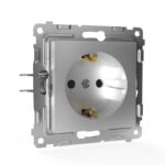 Розетка 1-м СП Pixel 16А IP20 с заземл. механизм алюм. TOKOV ELECTRIC TKE-PX-R1Z-C03 — изображение 5