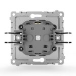 Розетка 1-м СП Pixel 16А IP20 с заземл. защ. шторки механизм алюм. TOKOV ELECTRIC TKE-PX-R1ZSF-C03 — изображение 2
