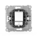 Розетка TV проходная СП Pixel 4DB механизм алюм. TOKOV ELECTRIC TKE-PX-A1P-C03 — изображение 2