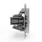 Розетка компьютерная 2-м СП Pixel RJ45 кат.5E механизм алюм. TOKOV ELECTRIC TKE-PX-RC2-C03 — изображение 3
