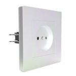 Розетка 1-м СП Pixel 16А IP20 без заземл. в сборе перламутр. TOKOV ELECTRIC TKE-PX-R1F-C04 — изображение 3
