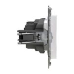 Розетка 1-м СП Pixel 16А IP20 с заземл. защ. шторки механизм перламутр. TOKOV ELECTRIC TKE-PX-R1ZSF-C04 — изображение 3