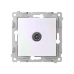 Розетка TV оконечная СП Pixel 1DB механизм перламутр. TOKOV ELECTRIC TKE-PX-A1O-C04 — изображение 4