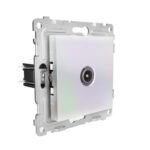 Розетка TV оконечная СП Pixel 1DB механизм перламутр. TOKOV ELECTRIC TKE-PX-A1O-C04 — изображение 5