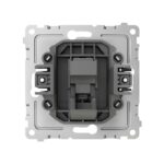 Розетка телефонная 1-м СП Pixel RJ11 механизм перламутр. TOKOV ELECTRIC TKE-PX-RT1-C04 — изображение 2