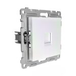 Розетка компьютерная 1-м СП Pixel RJ45 кат.5E механизм перламутр. TOKOV ELECTRIC TKE-PX-RC1-C04 — изображение 3