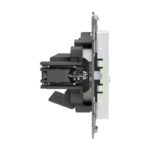 Розетка компьютерная 2-м СП Pixel RJ45 кат.5E механизм перламутр. TOKOV ELECTRIC TKE-PX-RC2-C04 — изображение 3
