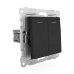 Выключатель 2-кл. СП Pixel 10А IP20 с индикатором механизм карбон TOKOV ELECTRIC TKE-PX-V2I-C14 — изображение 5