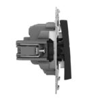 Выключатель 2-кл. СП Pixel 10А IP20 с индикатором механизм карбон TOKOV ELECTRIC TKE-PX-V2I-C14 — изображение 3