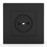 Розетка 1-м СП Pixel 16А IP20 без заземл. в сборе карбон TOKOV ELECTRIC TKE-PX-R1F-C14 — изображение 4