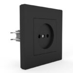 Розетка 1-м СП Pixel 16А IP20 без заземл. в сборе карбон TOKOV ELECTRIC TKE-PX-R1F-C14 — изображение 5