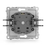 Розетка 1-м СП Pixel 16А IP20 без заземл. защ. шторки механизм карбон TOKOV ELECTRIC TKE-PX-R1SF-C14 — изображение 2