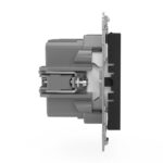 Розетка 2-м USB СП Pixel тип A+A 5В 1х2.1А 2х1.05А механизм карбон TOKOV ELECTRIC TKE-PX-2USB-C14 — изображение 3