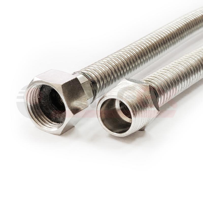 1798277.jpg Подводка гибкая для газа 3/4дюйм гайка-штуцер 1м (10/1) VALFEX 00000024134 — изображение 1