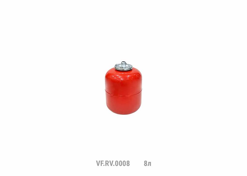1799400.jpg Бак расширительный вертикальный RV 8л красн. (90шт/пал) VALFEX VF.RV.0008 — изображение 1