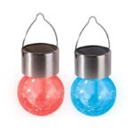 Светильник светодиодный SLR-L02 (комплект из 2х RGB светильников) подвесной на солнечн. батарее IP44 (уп.2шт) ФАZА 5048096 — изображение 3