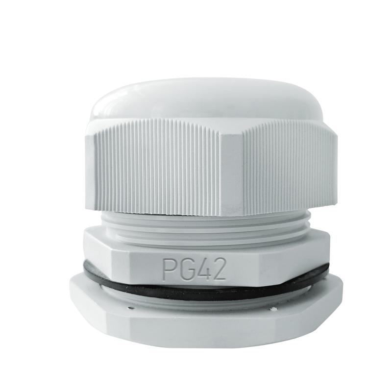 1814310.jpg Ввод кабельный (сальник) PG-42 IP68 сер. TOKOV ELECTRIC TKE-PG-42-G — изображение 1
