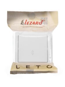 Выключатель проходной 1-кл. ОП LETO бел. LEZARD 752-0200-105 — изображение 4