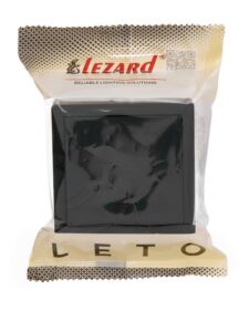 Выключатель 1-кл. ОП LETO 10А IP20 с индикацией черн. бархат LEZARD 752-4200-111 — изображение 4