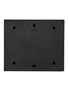 Розетка 4-м ОП LETO с заземл. закрытый корпус ПБТ черн. бархат LEZARD 752-4200-127BDP — изображение 3
