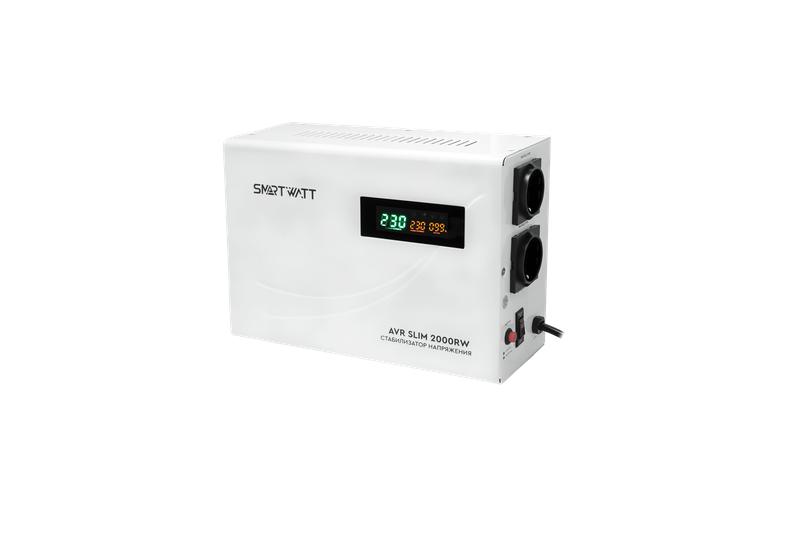 1824894.jpg Стабилизатор напряжения настенный SMARTWATT AVR SLIM 2000RW 4512020310004 — изображение 1