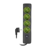 Удлинитель 4х1.4м с заземл. с выкл. сер. ET-04-140G JAZZway 5051850 — изображение 3