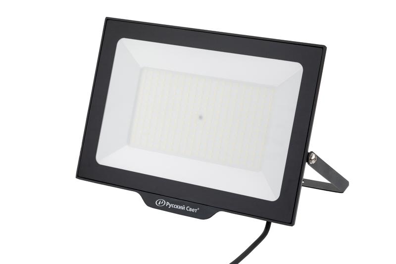 1837276.jpg Прожектор светодиодный СДО FL 10 C 200W VW 865 BK CL 397х290х31.5мм 200Вт 6500К IP65 уличный черн. Русский Свет 15081023058 — изображение 1
