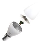 Лампа светодиодная RS C37 E14 8W 220-240V 4000К 8Вт 800лм Ra 90 свеча Русский Свет 15010545059 — изображение 2