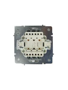 Выключатель 2-кл. 1п СП ZIMA 10А IP20 безвинтов. зажим механизм бел. LEZARD 704-0288-101QC — изображение 4