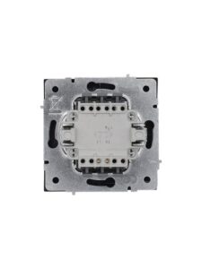 Выключатель 2-кл. 1п СП ZIMA 10А IP20 с индикацией безвинтов. зажим механизм черн. бархат LEZARD 704-4288-112QC — изображение 2