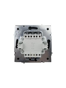 Выключатель проходной 1-кл. 1п СП ZIMA 10А IP20 с индикацией безвинтов. зажим механизм черн. бархат LEZARD 704-4288-114QC — изображение 5
