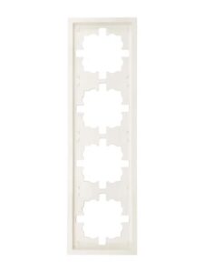 Рамка 4-мест. горизонт. ZIMA слон. кость LEZARD 704-9000-149