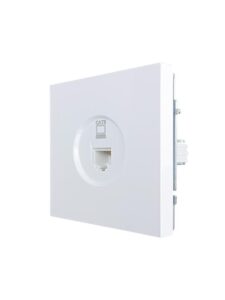 Розетка компьютерная 1-м СП ZIMA IP20 механизм бел. LEZARD 704-0288-140 — изображение 3