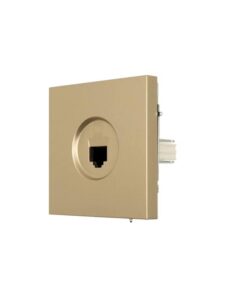 Розетка компьютерная 1-м СП ZIMA IP20 механизм зол. LEZARD 704-3688-140 — изображение 3