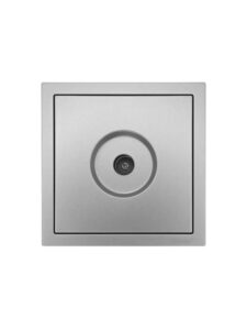 Розетка телевизионная оконечная TV 1вых. СП ZIMA IP20 механизм сер. матов. LEZARD 704-7488-130 — изображение 2