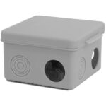 Коробка распределительная ОП 80х80х50мм 7 каб. вводов IP54 сер. TOKOV ELECTRIC TKE-KR-80-80-50-C06 — изображение 2