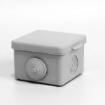 Коробка распределительная ОП 65х65х50мм 4 каб. вводов IP54 сер. TOKOV ELECTRIC TKE-KR-65-65-50-C06 — изображение 3