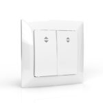 Переключатель проходной 2-кл. СП AVA 10А IP20 в сборе бел. TOKOV ELECTRIC TKL-AV-P2F-C01 — изображение 5