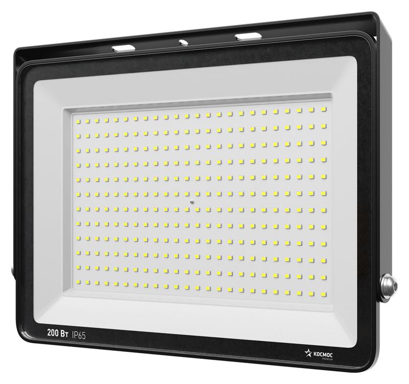 1915530.jpg Прожектор светодиодный PREMIUM 200Вт 6500К 20000лм IP65 КОСМОС KOS_PR_LED_200 — изображение 1