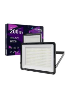 Прожектор светодиодный PREMIUM 200Вт 6500К 20000лм IP65 КОСМОС KOS_PR_LED_200 — изображение 4