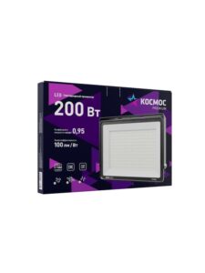 Прожектор светодиодный PREMIUM 200Вт 6500К 20000лм IP65 КОСМОС KOS_PR_LED_200 — изображение 3