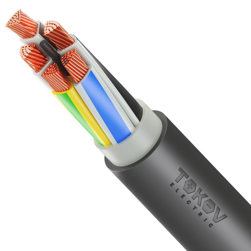 1917063.jpg Кабель TOKOV ELECTRIC ВВГнг(А)-LSLTx 5х50 МС (N PE) 1кВ (м) УТ000030611 — изображение 1