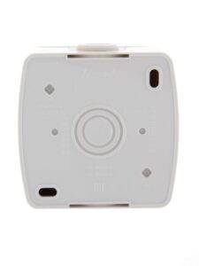 Розетка 1-м ОП Nata 16А IP20 без заземл. керамика бел. LEZARD 710-0200-121 — изображение 4