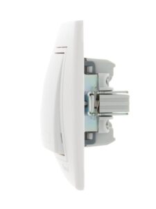 Выключатель 1-кл. СП Mira 10А IP20 с бел.вставкой бел. LEZARD 701-0202-100 — изображение 5