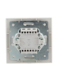 Выключатель 1-кл. СП Mira 10А IP20 с подсветкой с бел. вставкой бел. LEZARD 701-0202-111 — изображение 3