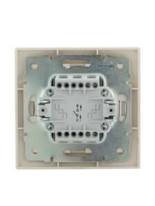 Выключатель 1-кл. СП Mira 10А IP20 со вставкой крем. LEZARD 701-0303-100 — изображение 2